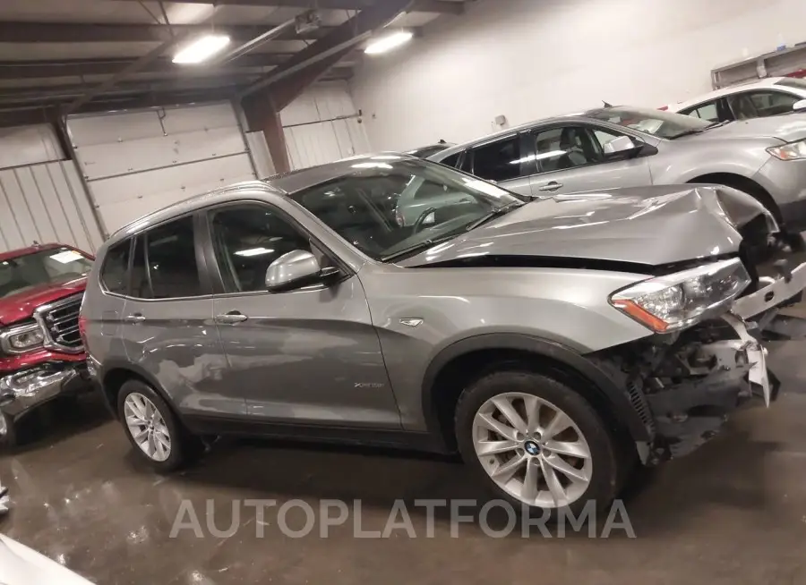 BMW X3 2016 vin 5UXWX9C54G0D67528 from auto auction Iaai