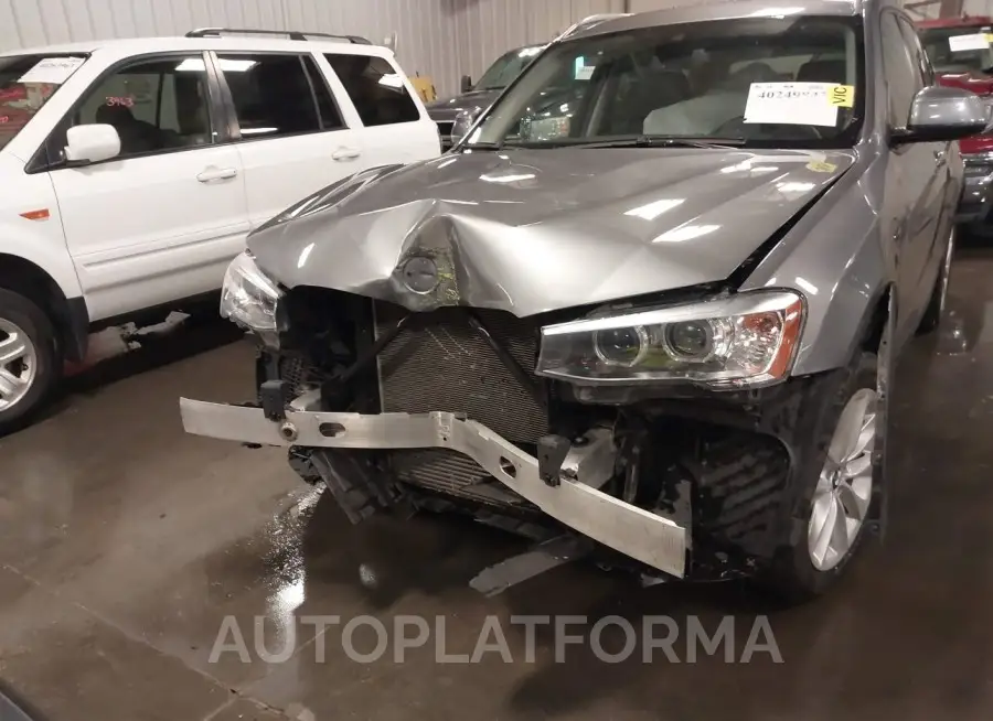 BMW X3 2016 vin 5UXWX9C54G0D67528 from auto auction Iaai