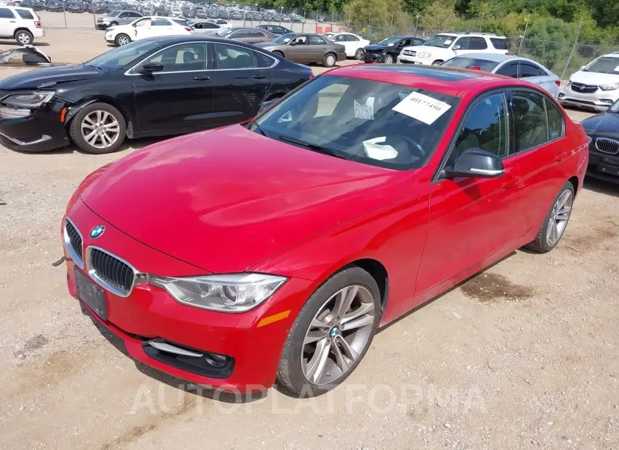 BMW 328I  2015 vin WBA3B3C5XFF546369 from auto auction Iaai