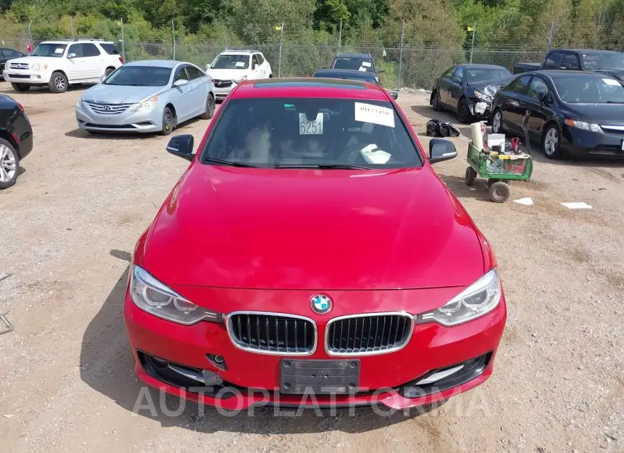 BMW 328I  2015 vin WBA3B3C5XFF546369 from auto auction Iaai