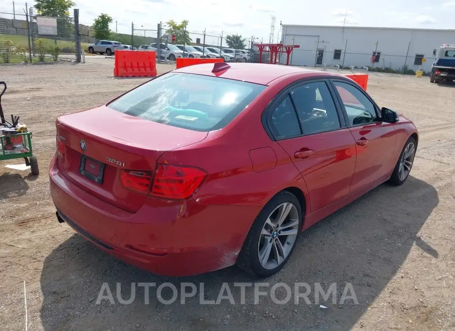 BMW 328I  2015 vin WBA3B3C5XFF546369 from auto auction Iaai