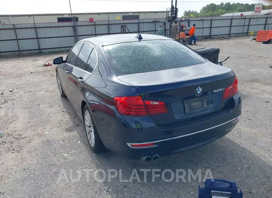 BMW 528I 2016 vin WBA5A5C53GD529451 from auto auction Iaai