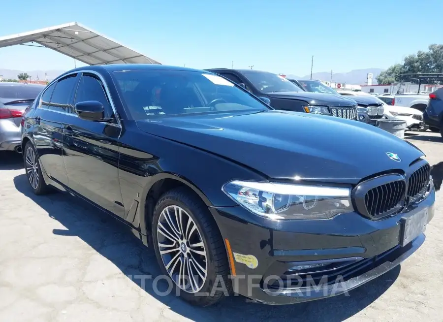 BMW 530E 2018 vin WBAJA9C54JB252057 from auto auction Iaai