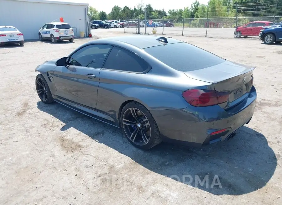 BMW M4 2015 vin WBS3R9C56FK334375 from auto auction Iaai