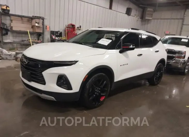 CHEVROLET BLAZER 2020 vin 3GNKBHR4XLS678198 from auto auction Iaai