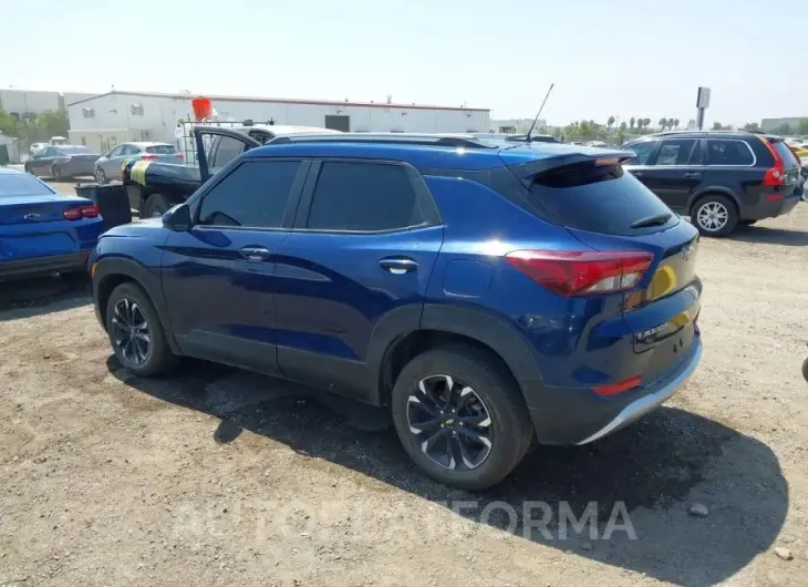 CHEVROLET TRAILBLAZER 2022 vin KL79MPS21NB124337 from auto auction Iaai