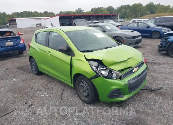 CHEVROLET SPARK 2016 vin KL8CB6SA6GC569405 from auto auction Iaai