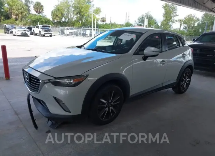 MAZDA CX-3 2018 vin JM1DKDC70J0326023 from auto auction Iaai