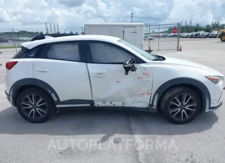 MAZDA CX-3 2018 vin JM1DKDC76J1324593 from auto auction Iaai