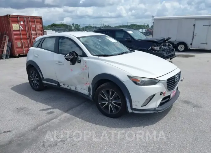 MAZDA CX-3 2018 vin JM1DKDC76J1324593 from auto auction Iaai