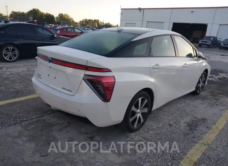 TOYOTA MIRAI 2017 vin JTDBVRBD2HA002885 from auto auction Iaai