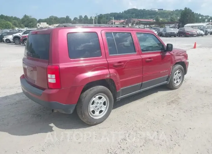 JEEP PATRIOT 2015 vin 1C4NJPBA1FD304733 from auto auction Iaai