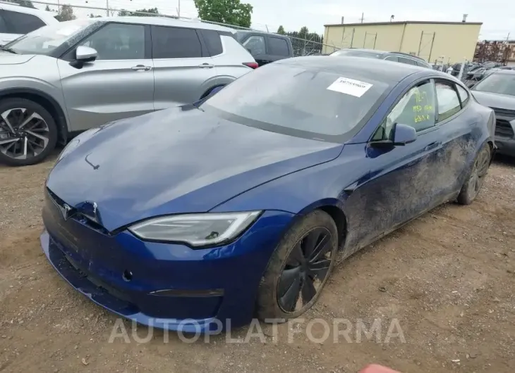 TESLA MODEL S 2023 vin 5YJSA1E54PF517247 from auto auction Iaai