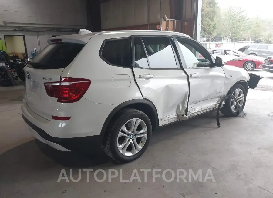 BMW X3 2016 vin 5UXWX9C53G0D66483 from auto auction Iaai