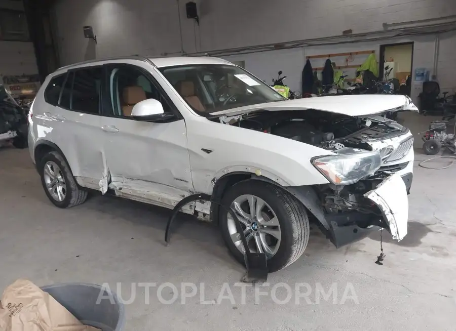 BMW X3 2016 vin 5UXWX9C53G0D66483 from auto auction Iaai