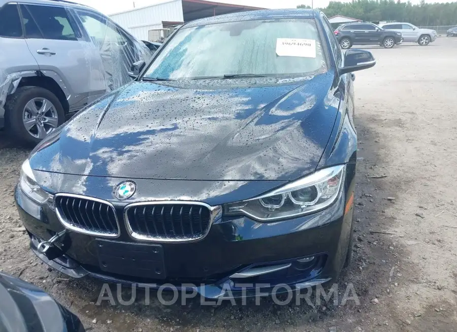 BMW 335I 2015 vin WBA3A9C52FKW74621 from auto auction Iaai