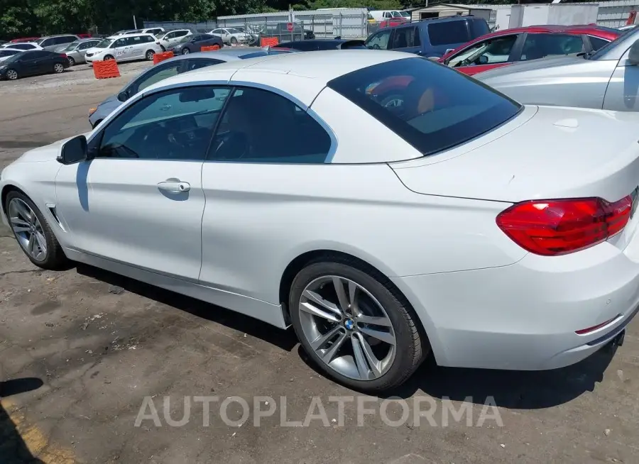 BMW 430I 2017 vin WBA4U7C31H5H19907 from auto auction Iaai