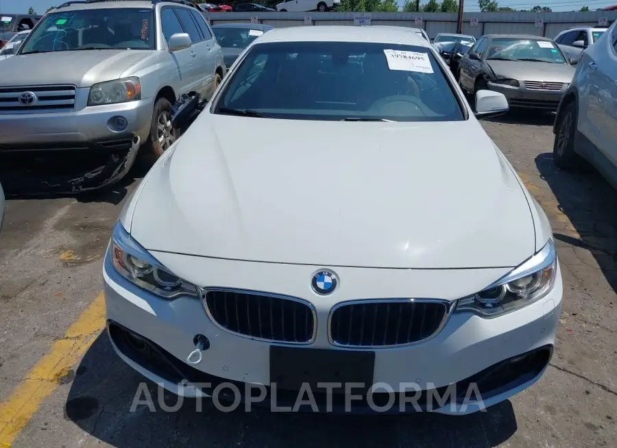 BMW 430I 2017 vin WBA4U7C31H5H19907 from auto auction Iaai