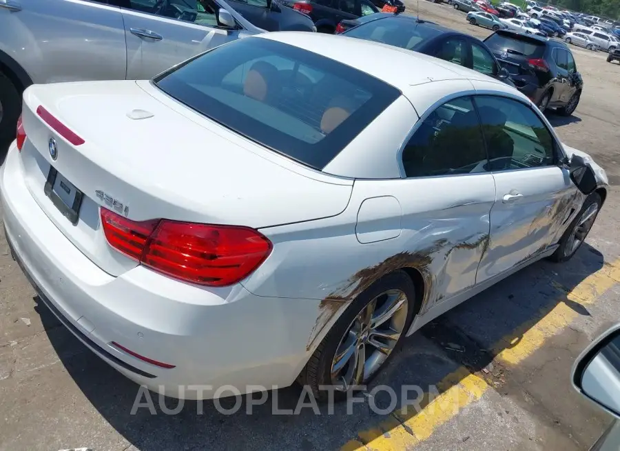 BMW 430I 2017 vin WBA4U7C31H5H19907 from auto auction Iaai