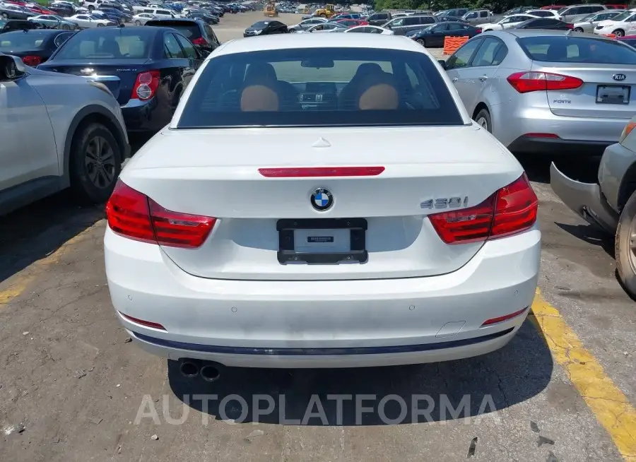 BMW 430I 2017 vin WBA4U7C31H5H19907 from auto auction Iaai