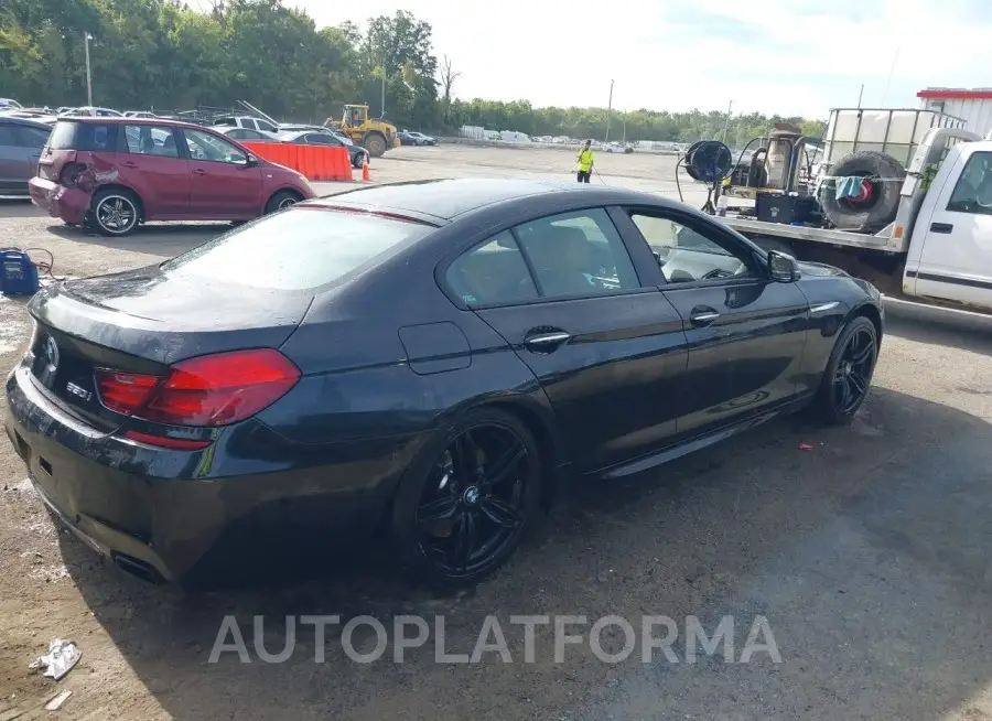 BMW 650I GRAN COUPE 2016 vin WBA6D6C59GG387882 from auto auction Iaai