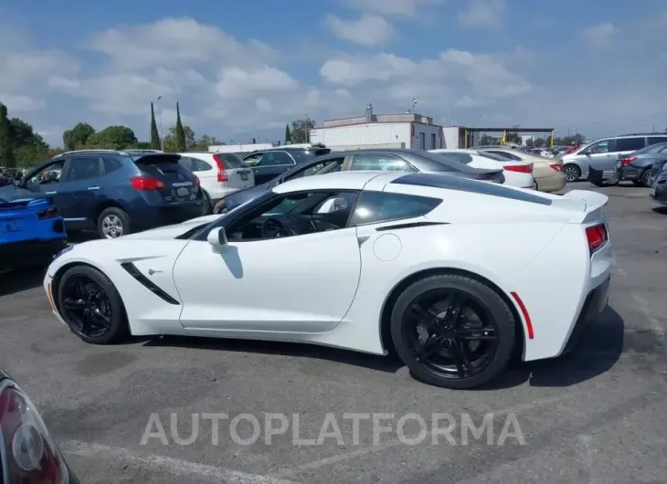 CHEVROLET CORVETTE 2017 vin 1G1YB2D74H5114932 from auto auction Iaai