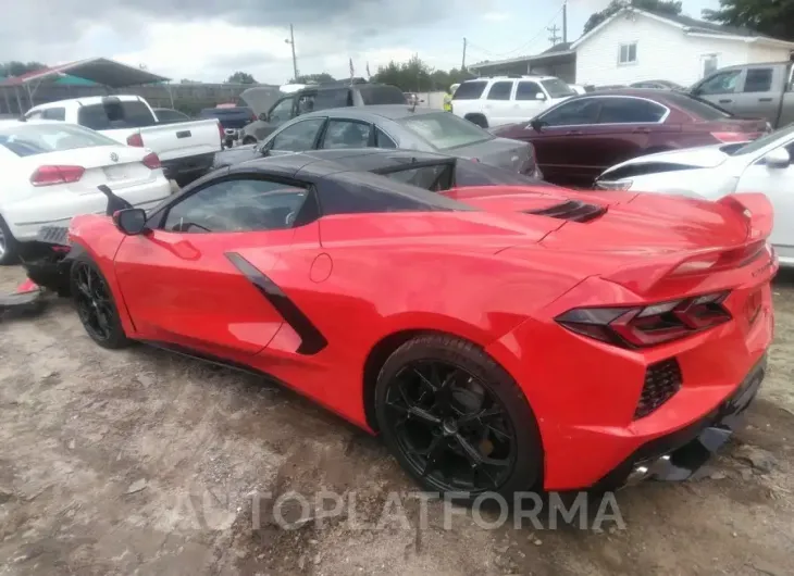 CHEVROLET CORVETTE STINGRAY 2022 vin 1G1YB3D43N5104884 from auto auction Iaai