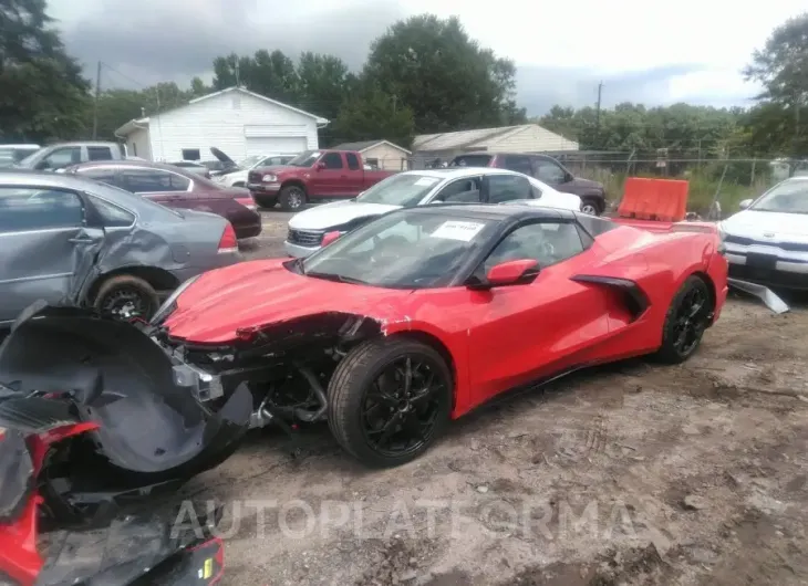 CHEVROLET CORVETTE STINGRAY 2022 vin 1G1YB3D43N5104884 from auto auction Iaai