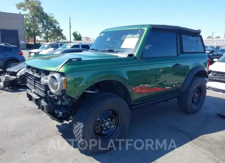 FORD BRONCO 2023 vin 1FMDE5AHXPLB25452 from auto auction Iaai