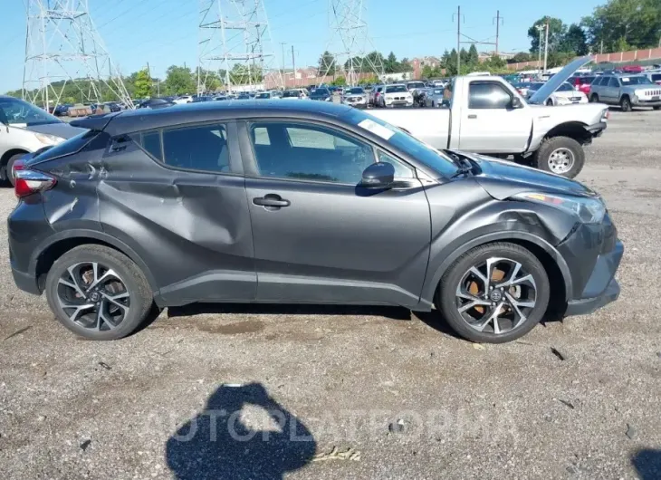 TOYOTA C-HR 2019 vin NMTKHMBX4KR075706 from auto auction Iaai