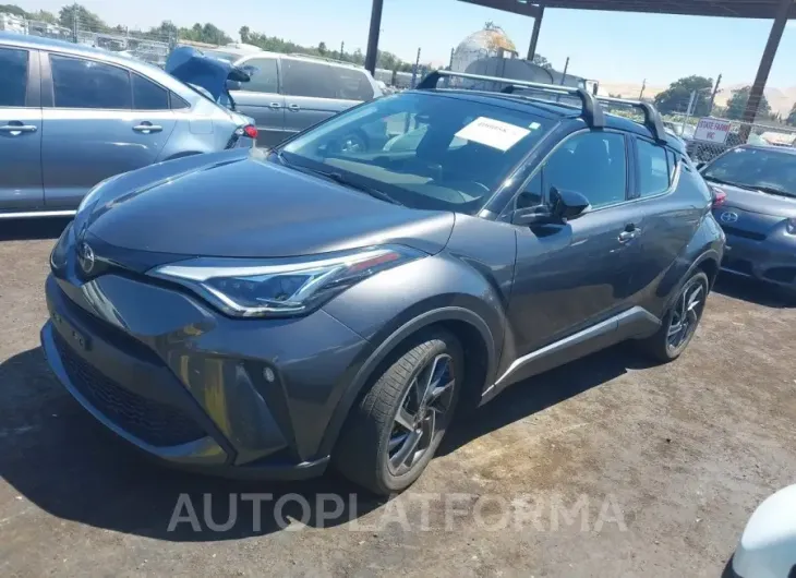 TOYOTA C-HR 2022 vin NMTKHMBXXNR144337 from auto auction Iaai