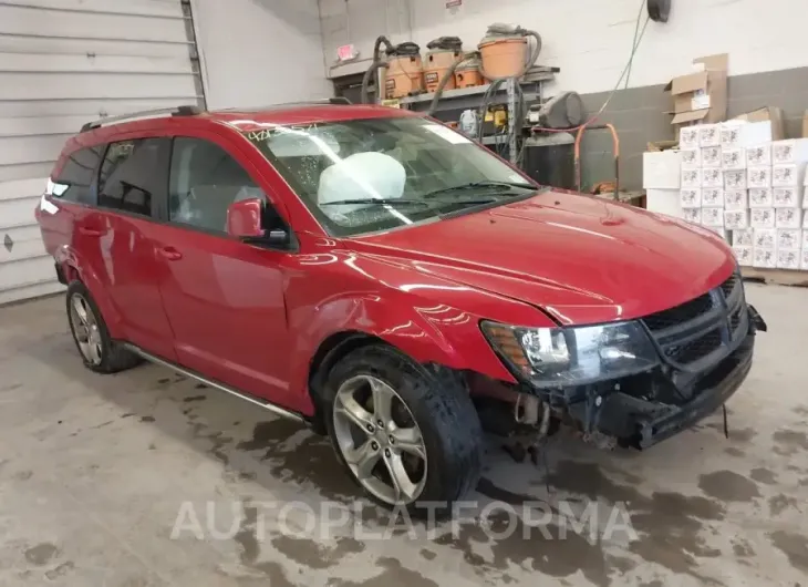 DODGE JOURNEY 2017 vin 3C4PDCGG9HT613711 from auto auction Iaai