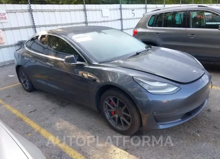 TESLA MODEL 3 2020 vin 5YJ3E1EB1LF616584 from auto auction Iaai