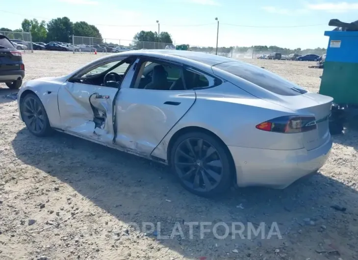 TESLA MODEL S 2016 vin 5YJSA1E14GF171021 from auto auction Iaai