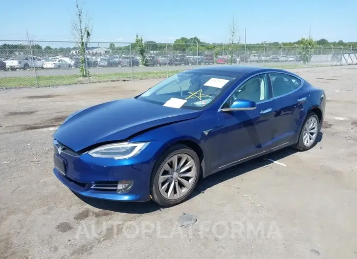 TESLA MODEL S 2018 vin 5YJSA1E27JF283957 from auto auction Iaai