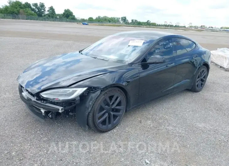 TESLA MODEL S 2021 vin 5YJSA1E66MF455810 from auto auction Iaai