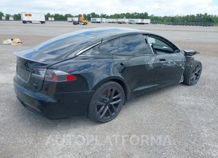 TESLA MODEL S 2021 vin 5YJSA1E66MF455810 from auto auction Iaai