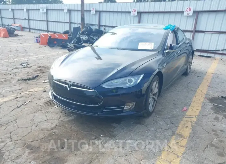 TESLA MODEL S 2015 vin 5YJSA1H20FF081240 from auto auction Iaai