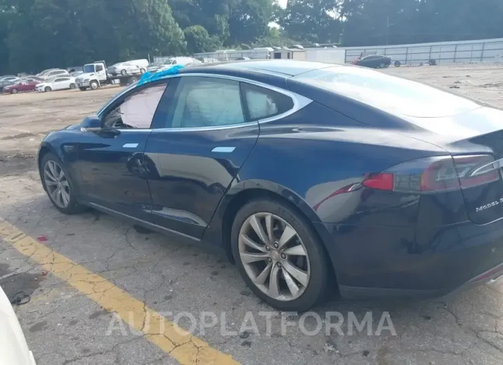 TESLA MODEL S 2015 vin 5YJSA1H20FF081240 from auto auction Iaai