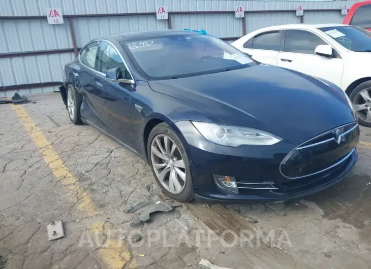 TESLA MODEL S 2015 vin 5YJSA1H20FF081240 from auto auction Iaai