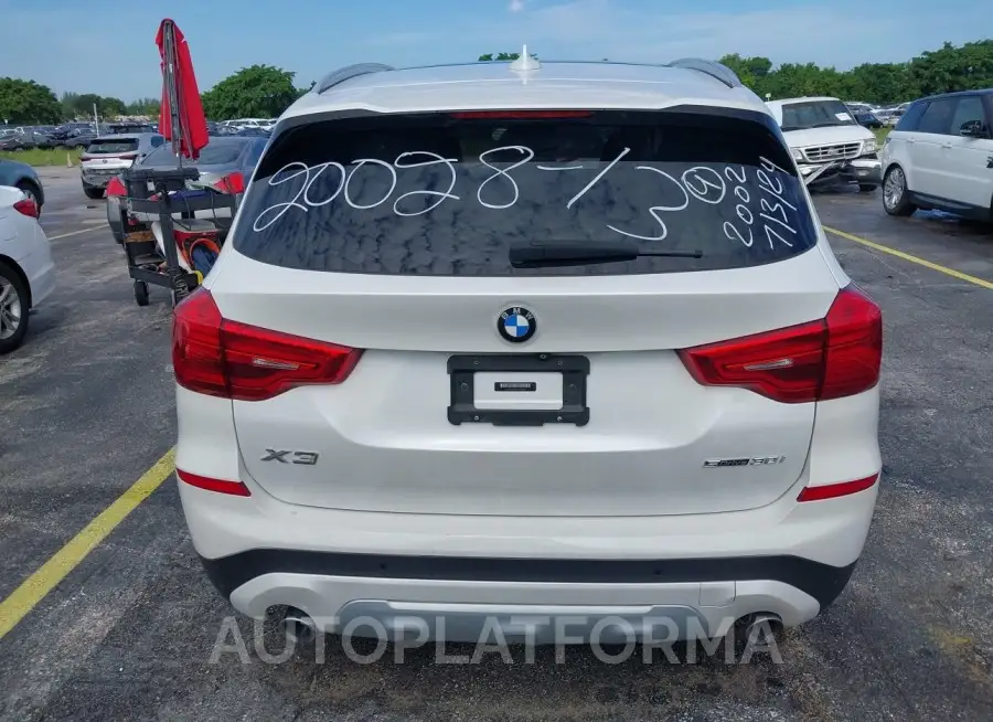 BMW X3 2019 vin 5UXTR7C52KLF32002 from auto auction Iaai