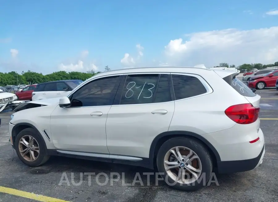 BMW X3 2019 vin 5UXTR7C52KLF32002 from auto auction Iaai