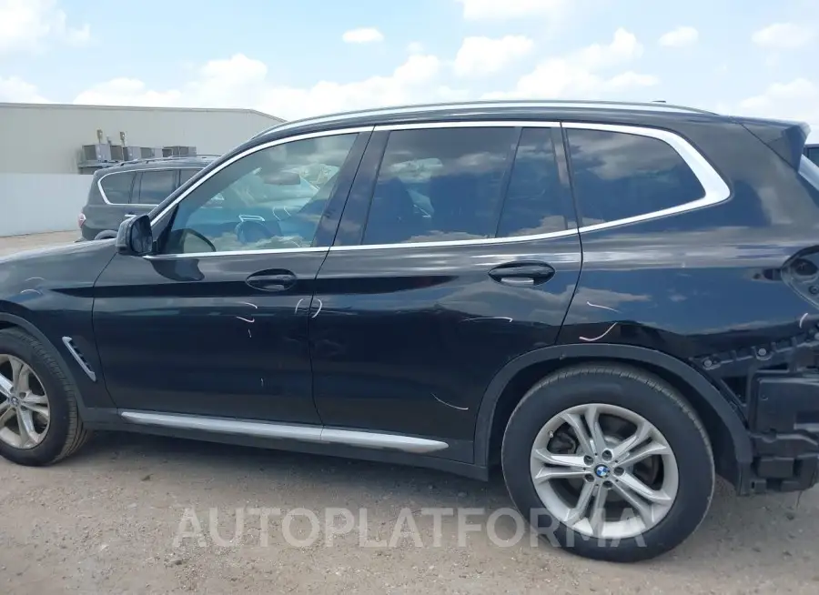 BMW X3 2020 vin 5UXTY3C00LLE55132 from auto auction Iaai