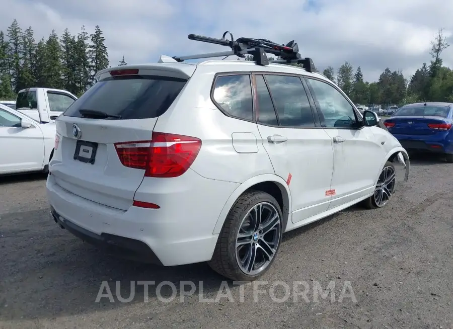 BMW X3 2016 vin 5UXWX9C53G0D81615 from auto auction Iaai