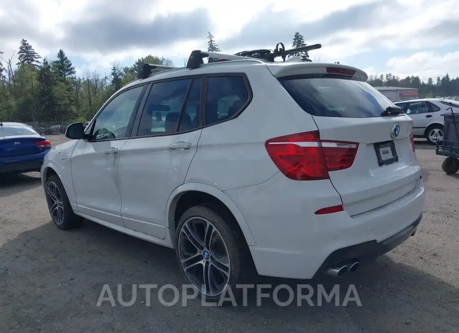 BMW X3 2016 vin 5UXWX9C53G0D81615 from auto auction Iaai