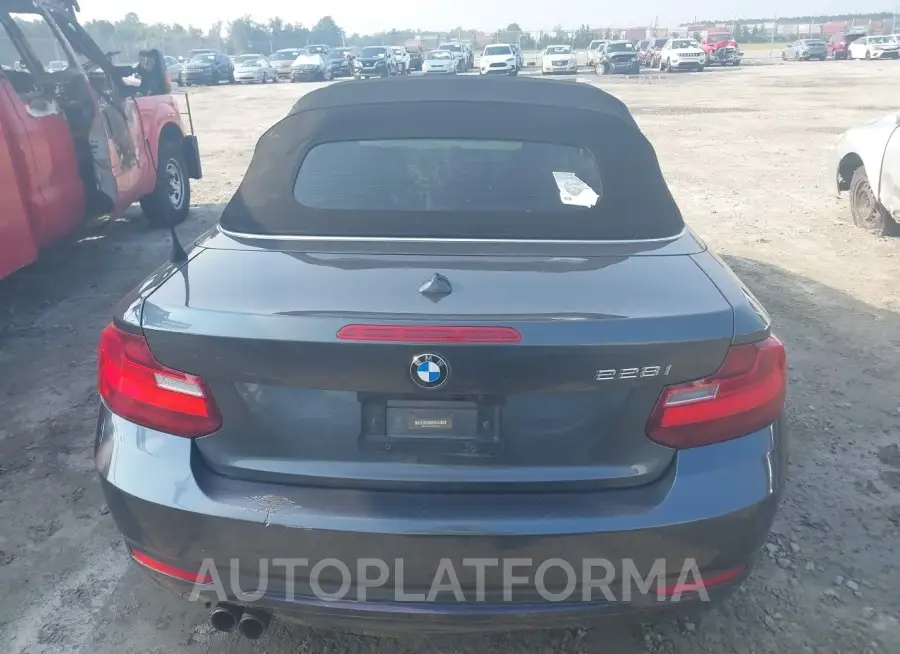 BMW 228I 2016 vin WBA1K9C57GV321814 from auto auction Iaai