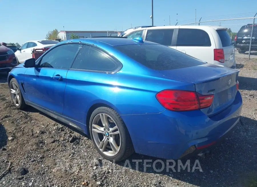 BMW 428I 2016 vin WBA3N9C58GK249118 from auto auction Iaai