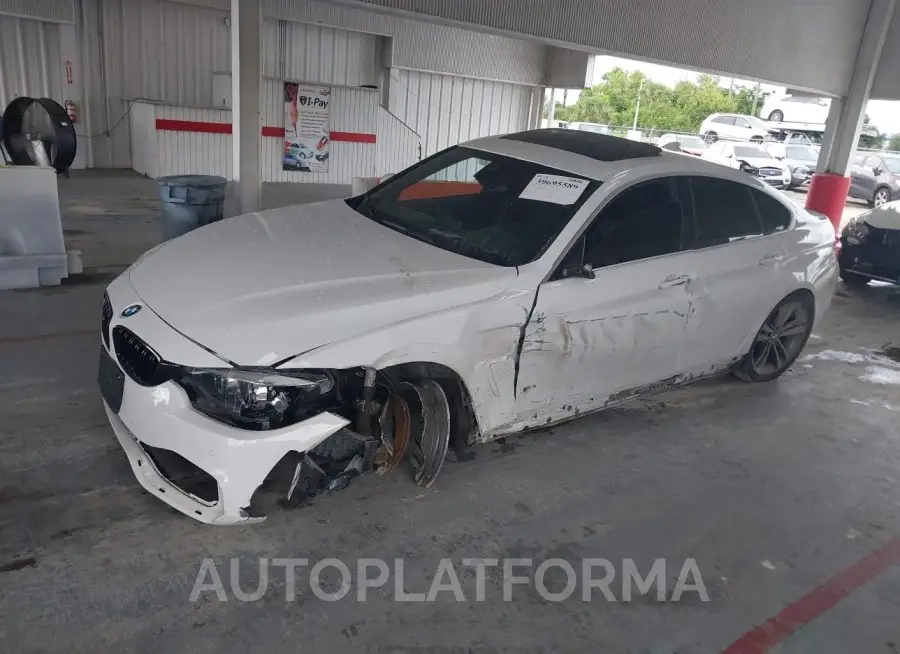 BMW 430I GRAN COUPE 2020 vin WBA4J1C01LCE18425 from auto auction Iaai