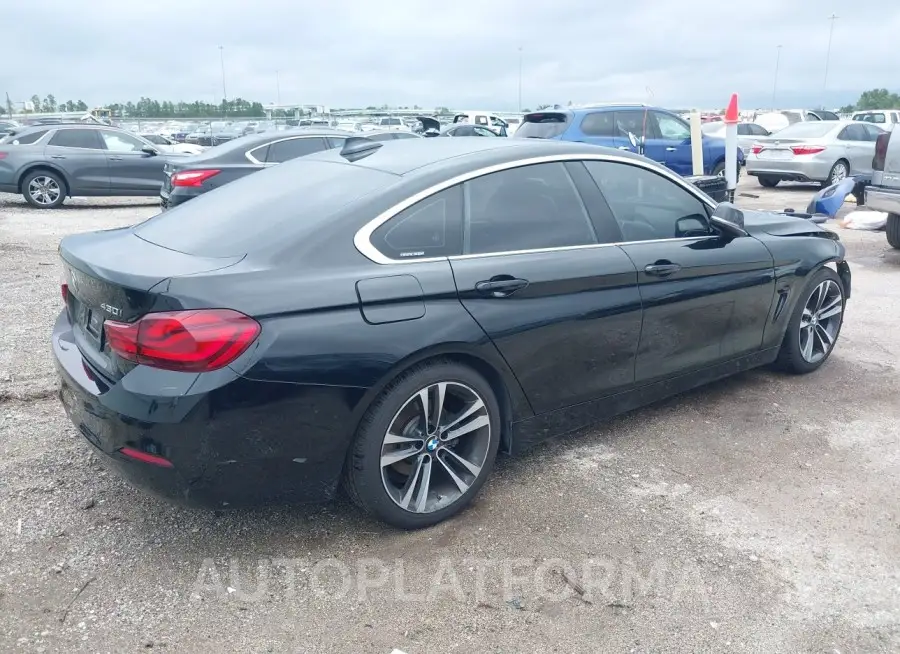 BMW 430I GRAN COUPE 2020 vin WBA4J1C05LBU68005 from auto auction Iaai