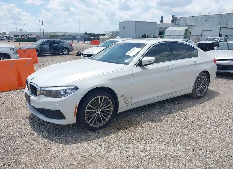 BMW 540I 2019 vin WBAJE5C50KWW36599 from auto auction Iaai